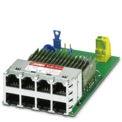 Печатная плата устройства защиты от перенапряжений D-LAN-19"-D-P