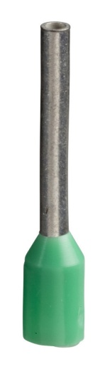 НАКОНЕЧНИК СРЕДНЕЙ ДЛИНЫ, СЕЧЕНИЕМ 0,34ММ2, ЗЕЛЕНЫЙ
