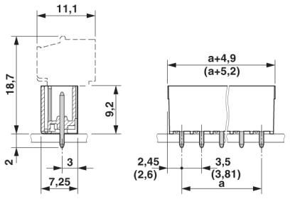 Разъем печатной платы MCV 1,5/ 5-G-3,5 P20 THRR56