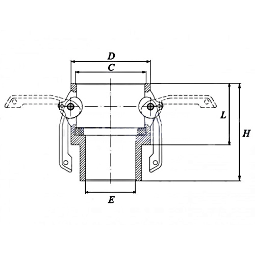 Камлок TITAN LOCK TL600BAL