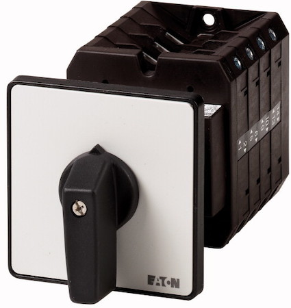 Кулачковый переключатель, специальная конструкция, , 7 контактных модулей , Ie = 80A , Пол. 88x88mm , заднее крепление T5-7-SOND*/Z