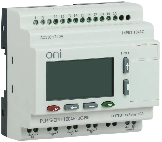 Логическое реле ONI PLR-S-CPU-1004R-DC-BE