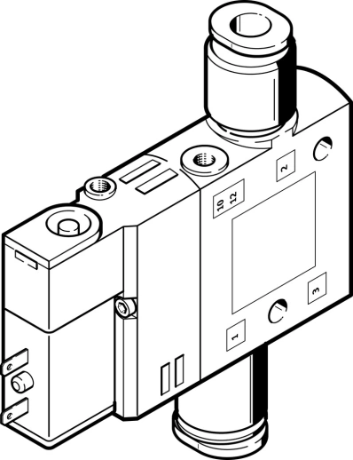 Распределитель с электромагнитным управлением Festo CPE10-M1BH-3GL-QS-6