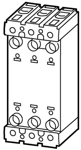 NZM3-XSVS Цоколь для втычного исполнения, 3 полюса, 3 типоразмер