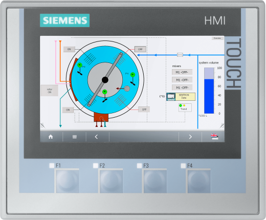 Панель оператора SIPLUS HMI 6AG1124-2DC01-4AX0
