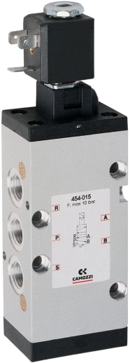 Распределитель с электромагнитным управлением Camozzi 454-015-22-U77