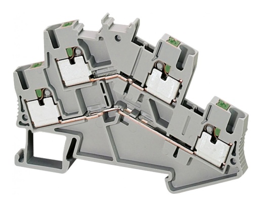 Клеммник втычной Linergy TR 2,5 мм², серый