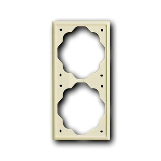 Рамка 2 поста ABB IMPULS, слоновая кость, 1722-72