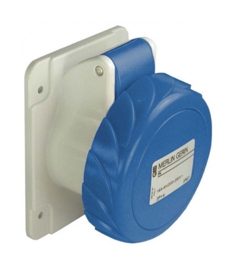 РОЗ СКР УСТ ПРМ ВИНТ 16А 2P E IP67 220В