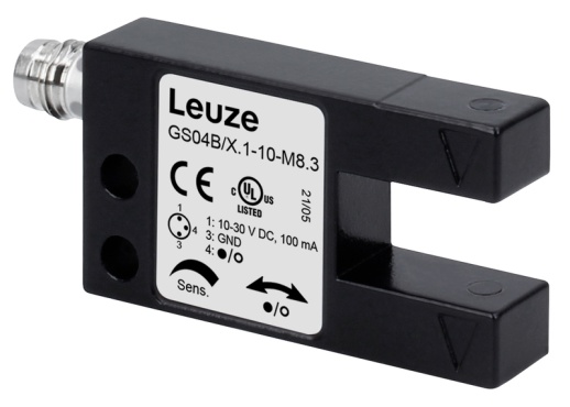 GS04B/P.1-10-M8.3 - Вилочный фотоэлектрический датчик