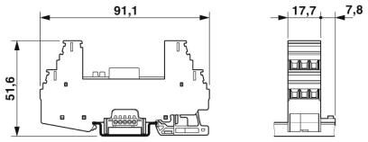 Базовый элемент для защиты от перенапряжений PT-IQ-PTB-BE-UT