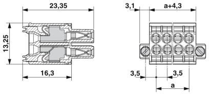 Разъем печатной платы DFMC 1,5/ 5-STF-3,5
