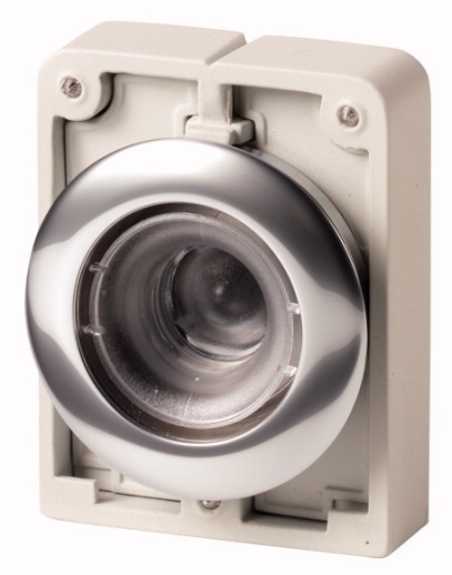 Кнопка плоская 30мм, без линзы, с фиксацией M30C-FDR-X