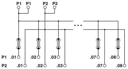 Распределитель потенциала VIP-2/PT/PDM-2/16/FU 6.3A