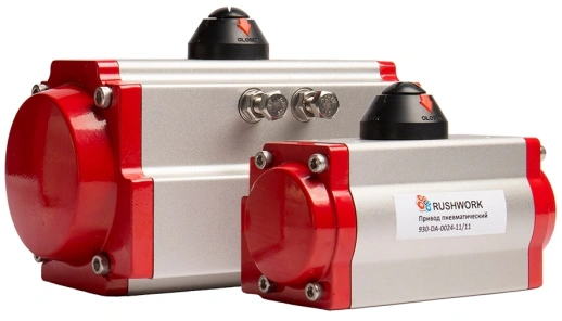 Привод пневматический с возвратной пружиной Rushwork 930-SR-3522-46/46
