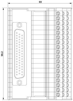 Интерфейсный модуль VIP-3/SC/D50SUB/M
