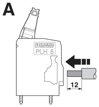 Клеммы для печатной платы PLH 5/ 3-7,5-ZF