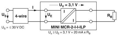 Пассивное устройство для развязки MINI MCR-2-2I-2I-ILP