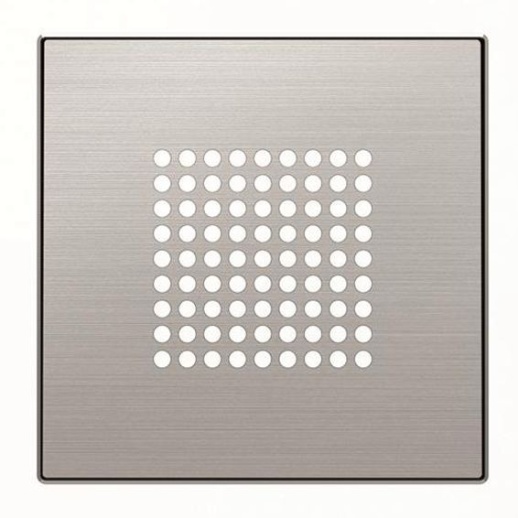 Накладка на зуммер ABB SKY, нержавеющая сталь, 8529 AI