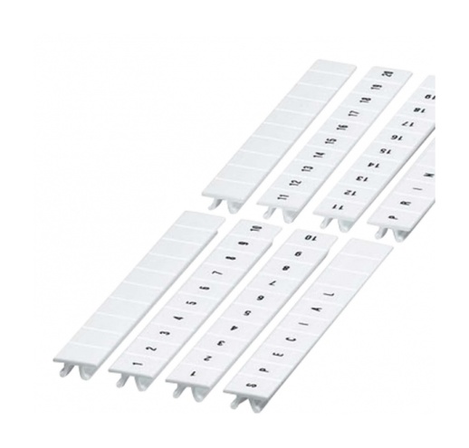 ЛЕНТА МАРКИРОВКИ ДЛЯ КЛЕММНИКОВ ШИРИНОЙ 8ММ, ЦИФРЫ 41...50