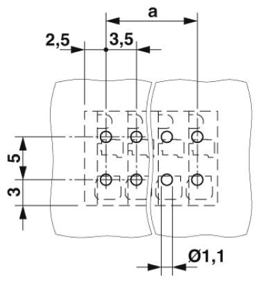 Клеммы для печатной платы SPTAF 1/ 6-3,5-IL