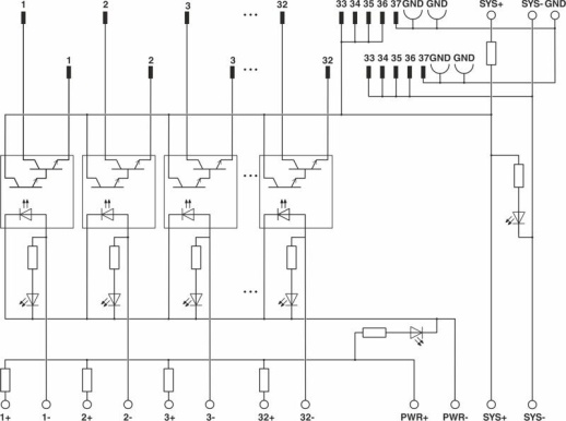 Активный модуль FLX-D37F/32OSC/24DC/DI/TDC3K