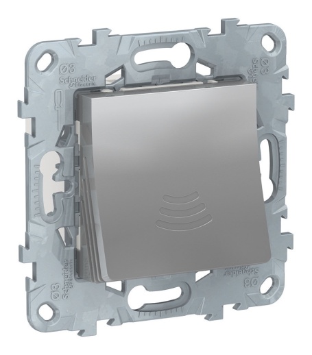 UNICA NEW ЗВОНОК электронный, 70 дБ/1 м, АЛЮМИНИЙ