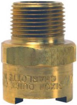 1/2 Розетка БРС N DIXON резьба BSP (латунь) 4NBM6-B