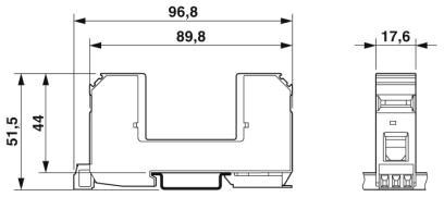 Базовый элемент для защиты от перенапряжений, тип 2 VAL-MS BE/FM