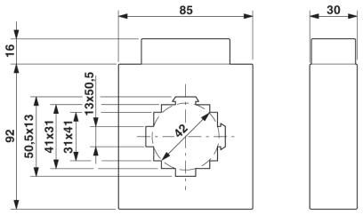 Трансформатор тока PACT MCR-V2-5012- 85- 200-5A-1