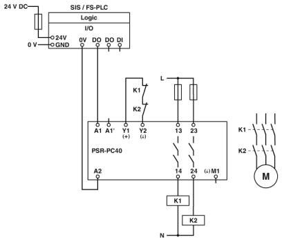Реле сопряжения PSR-PC40-2NO-1DO-24DC-SP