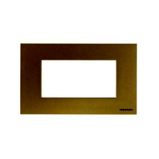 Рамка 4 модуля ABB ZENIT, шампань, N2474 CV