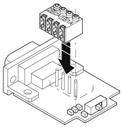 Шинный штекер D-SUB SUBCON-PLUS-PROFIB