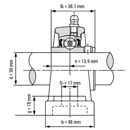 Подшипниковый узел TECHNIX UCP211