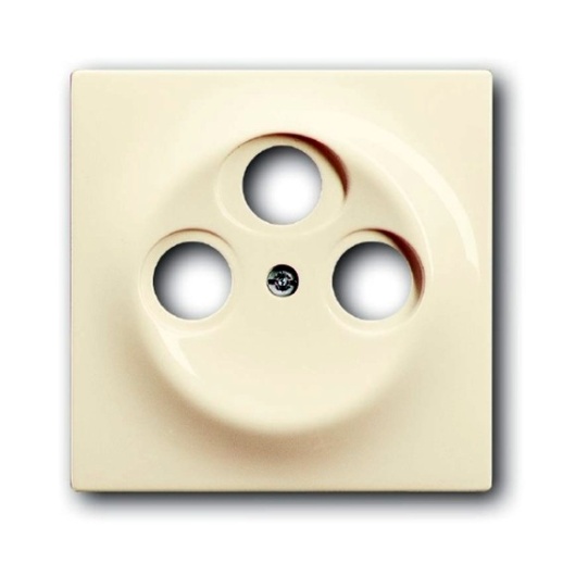 Накладка на розетку телевизионную ABB IMPULS, скрытый монтаж, слоновая кость, 1743-03-72