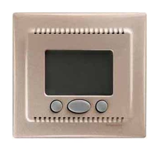 Термостат комнатный SEDNA, с дисплеем, титан