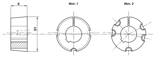Втулка тапербуш TECHNIX 1215-14 мм