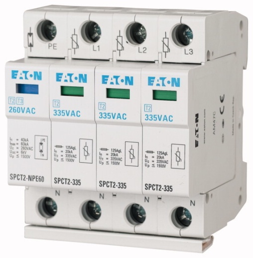 SPCT2-385-3 NPE Ограничитель перенапряжения, класс С, 1 N полюс
