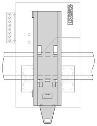 Адаптер для монтажной рейки FL RA SF8