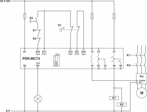 Реле безопасности PSR-MC73-5NO-1DO-24DC-SC