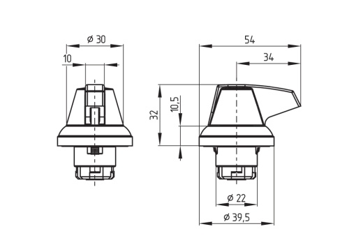 Селекторный переключатель Schmersal RWST32.1