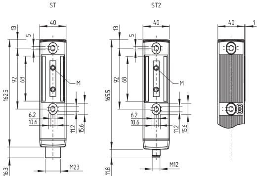 Дверной выключатель безопасности Schmersal MZM100ST-SD2P-A