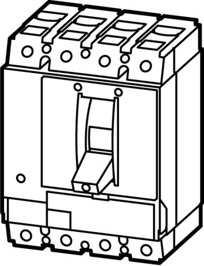 LN2-4-160-I Выключатель-разъеденитель, 4 полюса, 160 А