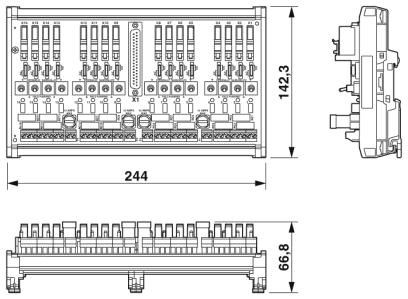 Активный модуль UM-D37M/16RSC-24DC/DO/C3/R IMC