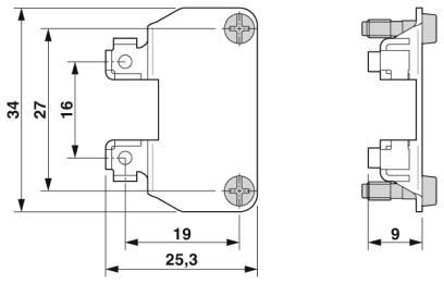 Адаптерный модуль HC-CIF-D25-AIWS-SM-NI