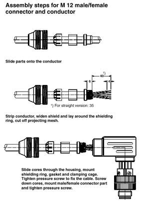 Разъем SACC-M12FS-4CON-PG 9-SH