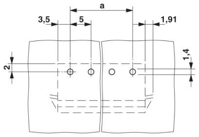 Компоненты для проходного монтажа MSTBA 2,5/12-G-RN
