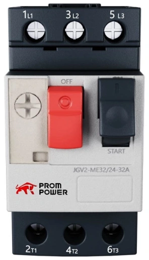 Автоматический выключатель Prompower JGV2-32ME/0,63-1