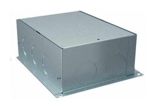 US  Коробка установочная металлическая в бетон для лючков размером М