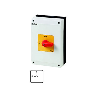 Выключатель в корпусе, 3P, 63A , красная ручка P3-63/I4-RT